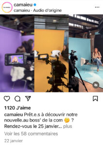 camaieu recrutement original