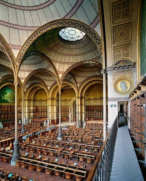 Bibliothèque de la BNF du site Richelieu, Paris