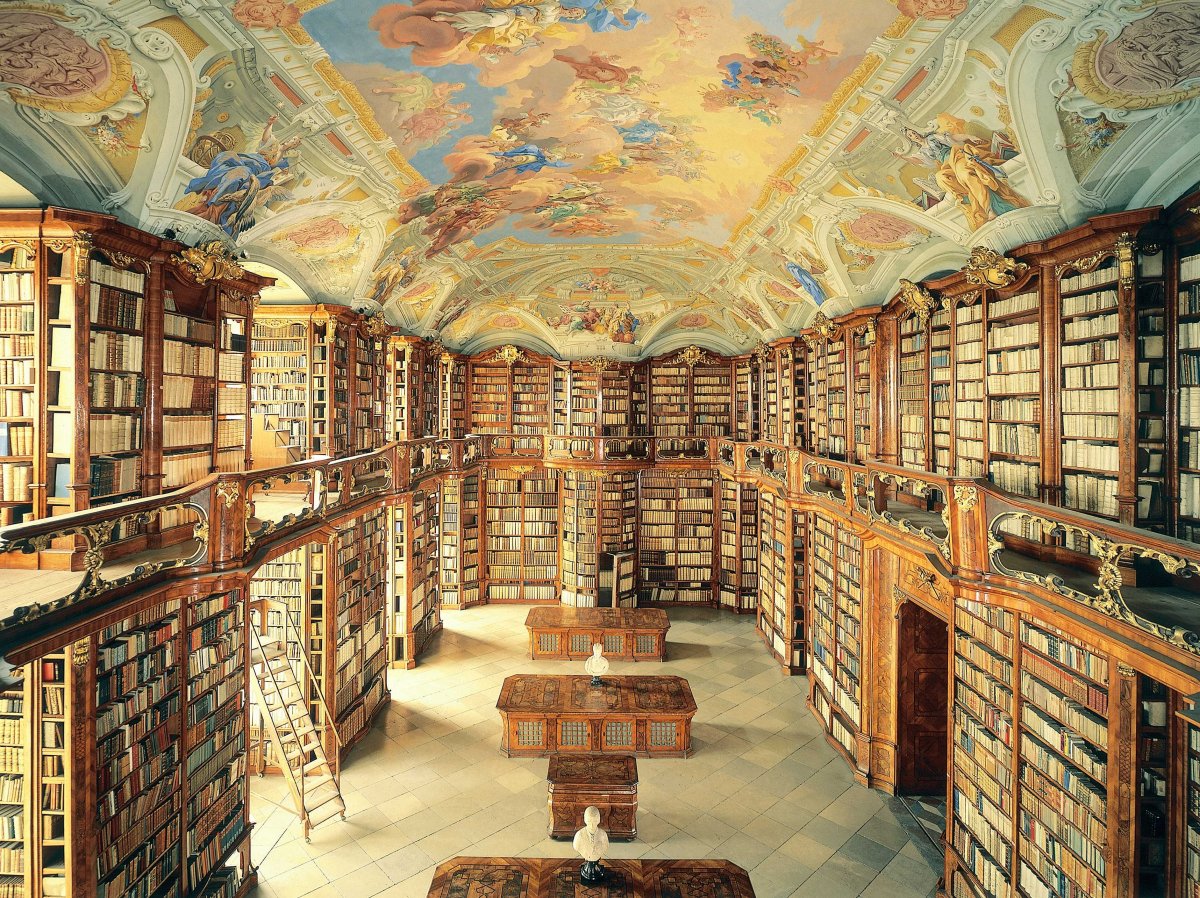 Bibliothèque Admont, Autriche