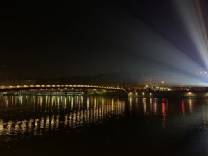 Fete des lumieres passerelle