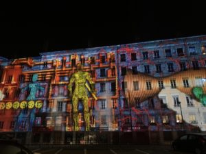 Fete des lumières quais saône